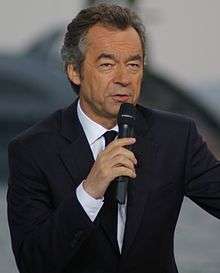 Michel Denisot in Cannes in 2010