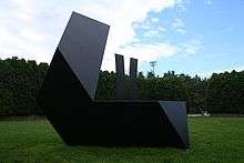 Tony Smith, sculpture. Minneapolis, Minnesota.