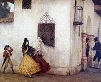 Spanish women in the 19th century often wore mantilla y peineta instead of a bonnet.
