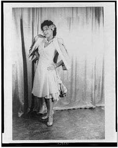 Portrait of Muriel Rahn in the title role in the 1943 original Broadway production of Carmen Jones