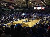 Murphy Center during a basketball game on March 1, 2014
