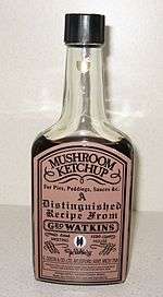 Bottled Geo Watkins Mushroom Ketchup