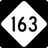 NC Highway 163 marker