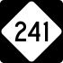 NC Highway 241 marker