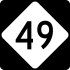 NC Highway 49 marker
