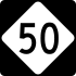 NC Highway 50 marker