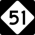 NC Highway 51 marker