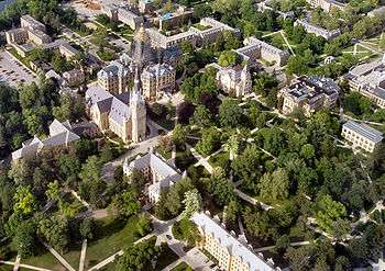 University of Notre Dame: Main and South Quadrangles
