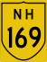 National Highway 169 marker