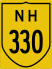 National Highway 330 marker
