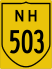 National Highway 503 marker