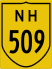 National Highway 509 marker