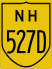 National Highway 527D marker