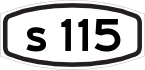 City route 115 shield}}