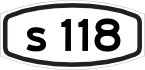 City route 118 shield}}