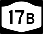 NYS Route 17B marker