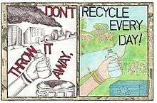 This a picture of recycling.