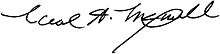 Signature of Neal A. Maxwell