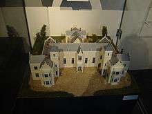 Model of the Nelson Provincial Council buildings