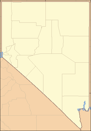 Rhyolite is in southwestern Nevada near the California border