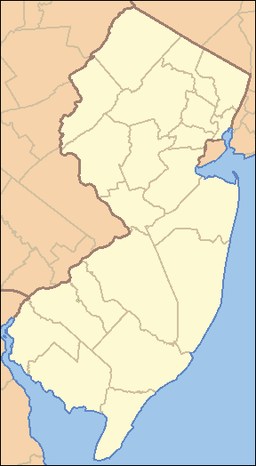 Locator map for Cape May Canal