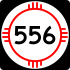 State Road 556 marker