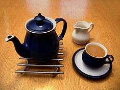 British Denby tea set