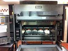 A Burger King/Nieco broiler cooking unit