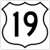 Highway 19 shield