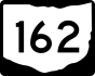 State Route 162 marker