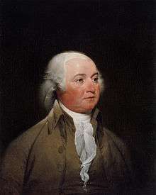 Official Presidential portrait of John Adams.