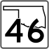 State Highway 46 marker