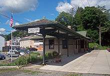 Old Train Station at Chester, New York