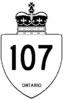 Highway 107 shield