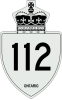 Highway 112 shield