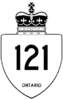 Highway 121 shield