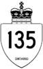 Highway 135 shield