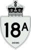 Highway 18A shield