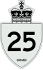 Highway 25 shield