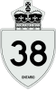 Highway 38 shield