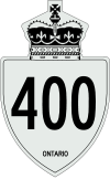 Highway 400 shield