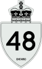 Highway 48 shield