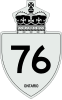Highway 76 shield