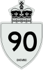 Highway 90 shield