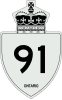 Highway 91 shield