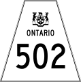 Highway 502 shield