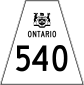 Highway 540 shield