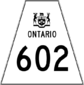 Highway 602 shield