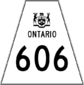 Highway 606 shield