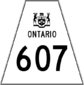 Highway 607 shield